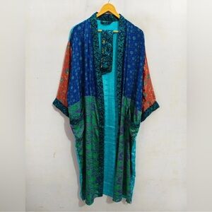 Kimono From Upcycled Silk Saris One size